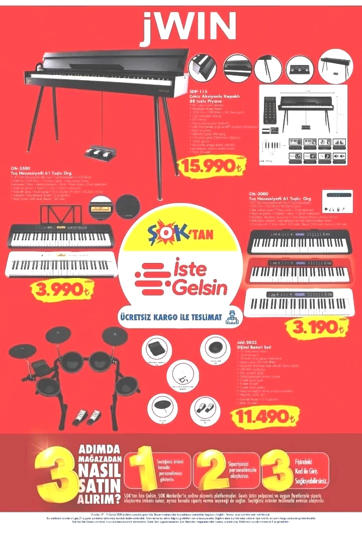 ŞOK market 07-10 Şubat 2026 Cumartesi Fırsatları kataloğu! Şok’a Arzum El Blender Seti geliyor! - Sayfa 5