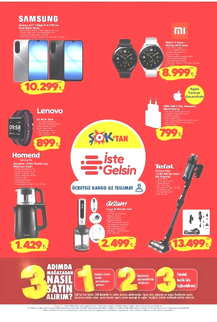 ŞOK market 07-10 Şubat 2026 Cumartesi Fırsatları kataloğu! Şok’a Arzum El Blender Seti geliyor! - Sayfa 4