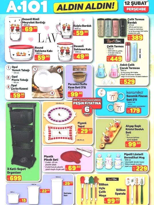 A101 Aldın Aldın 12 Şubat 2026 Kataloğu