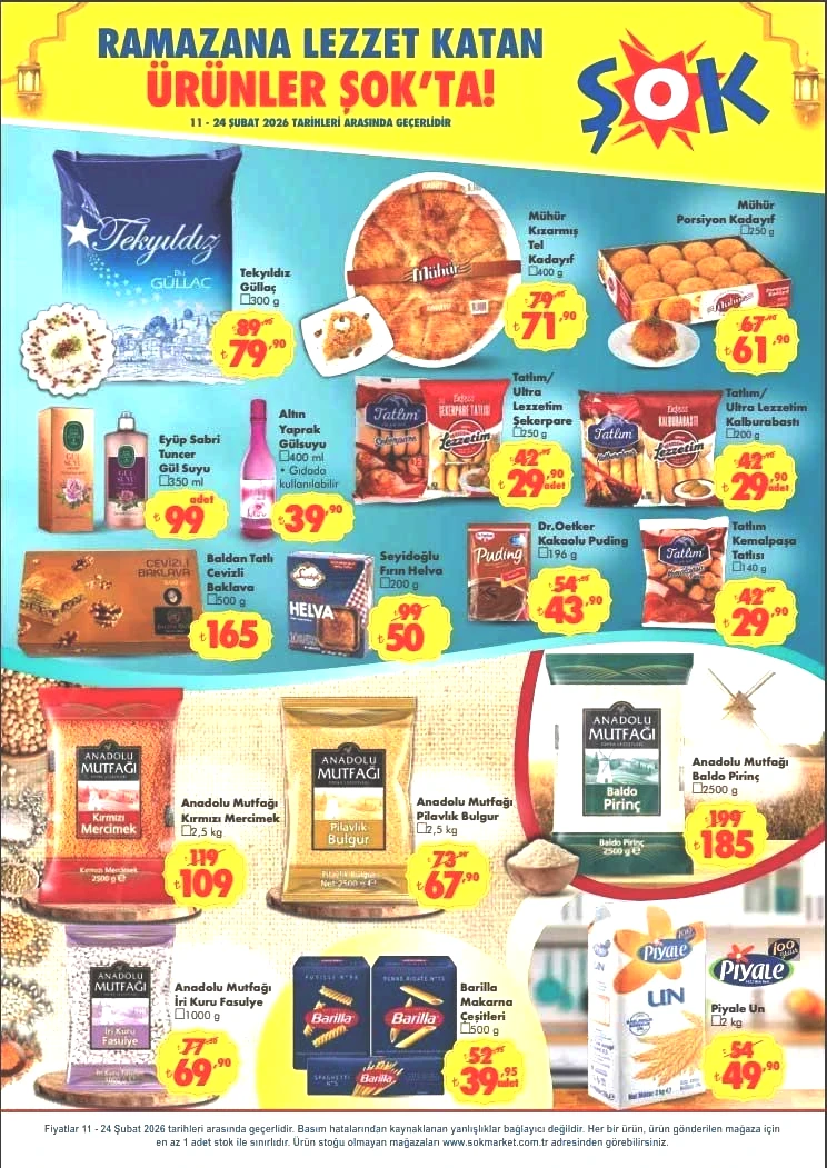 11-24 ŞUBAT ŞOK AKTÜEL ÜRÜNLER KATALOĞU