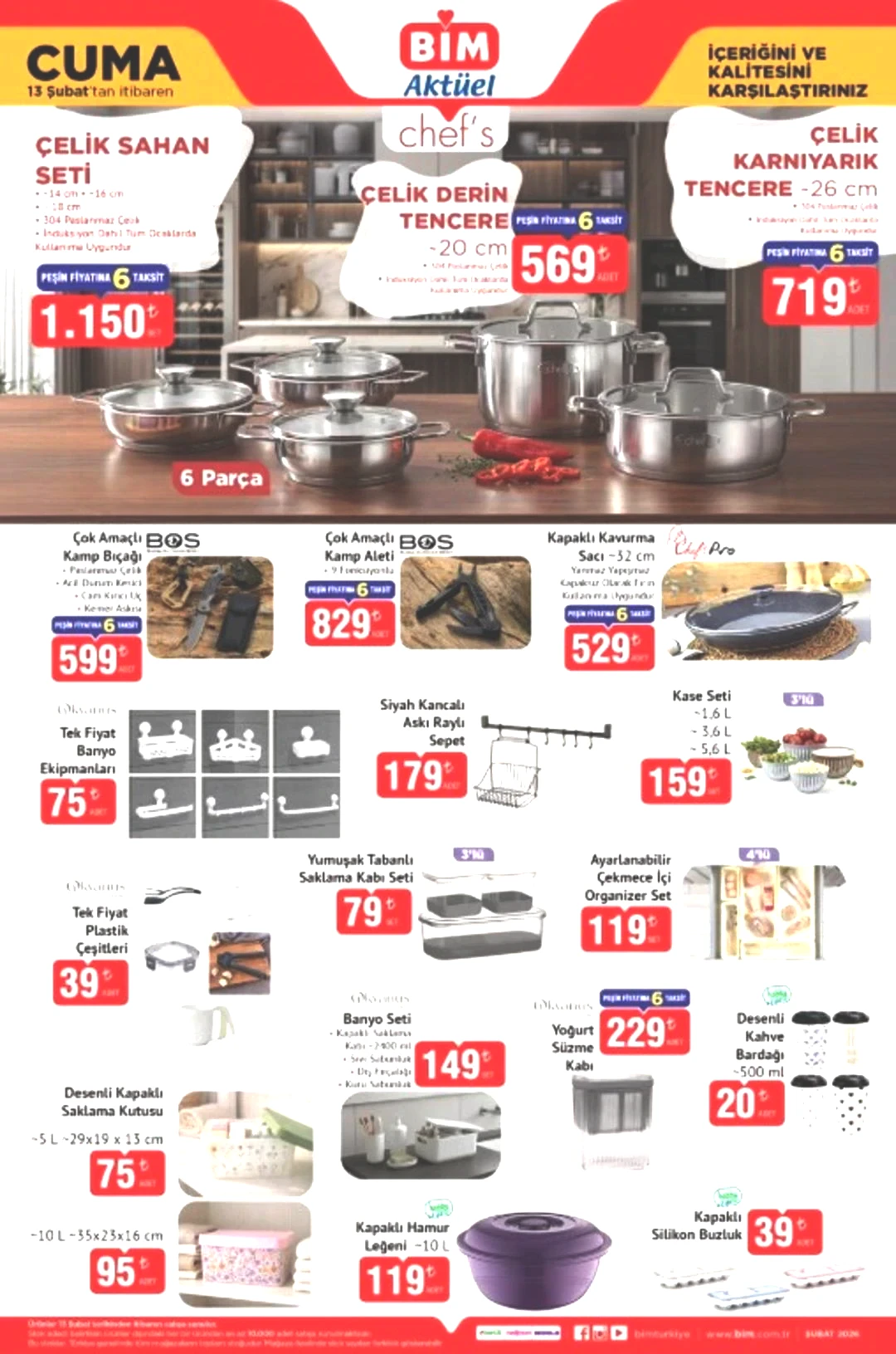 BİM'de Samsung A16 cep telefonu! 13 Şubat 2026 BİM katalogu yayımlandı! 4