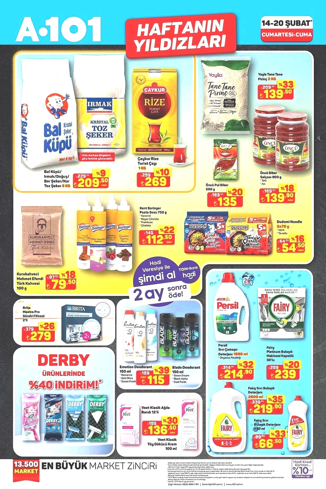 14-20 ŞUBAT A101 HAFTANIN YILDIZLARI AKTÜEL KATALOĞU 14-20 ŞUBAT A101 HAFTANIN YILDIZLARI AKTÜEL KATALOĞU