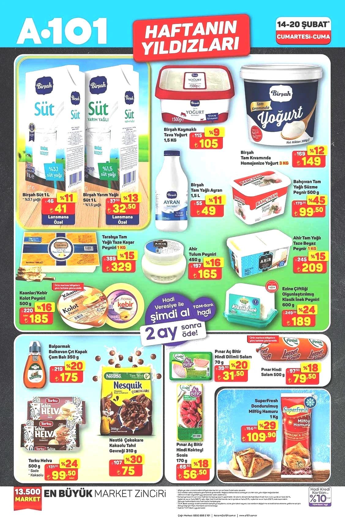 14-20 ŞUBAT A101 HAFTANIN YILDIZLARI AKTÜEL KATALOĞU 14-20 ŞUBAT A101 HAFTANIN YILDIZLARI AKTÜEL KATALOĞU