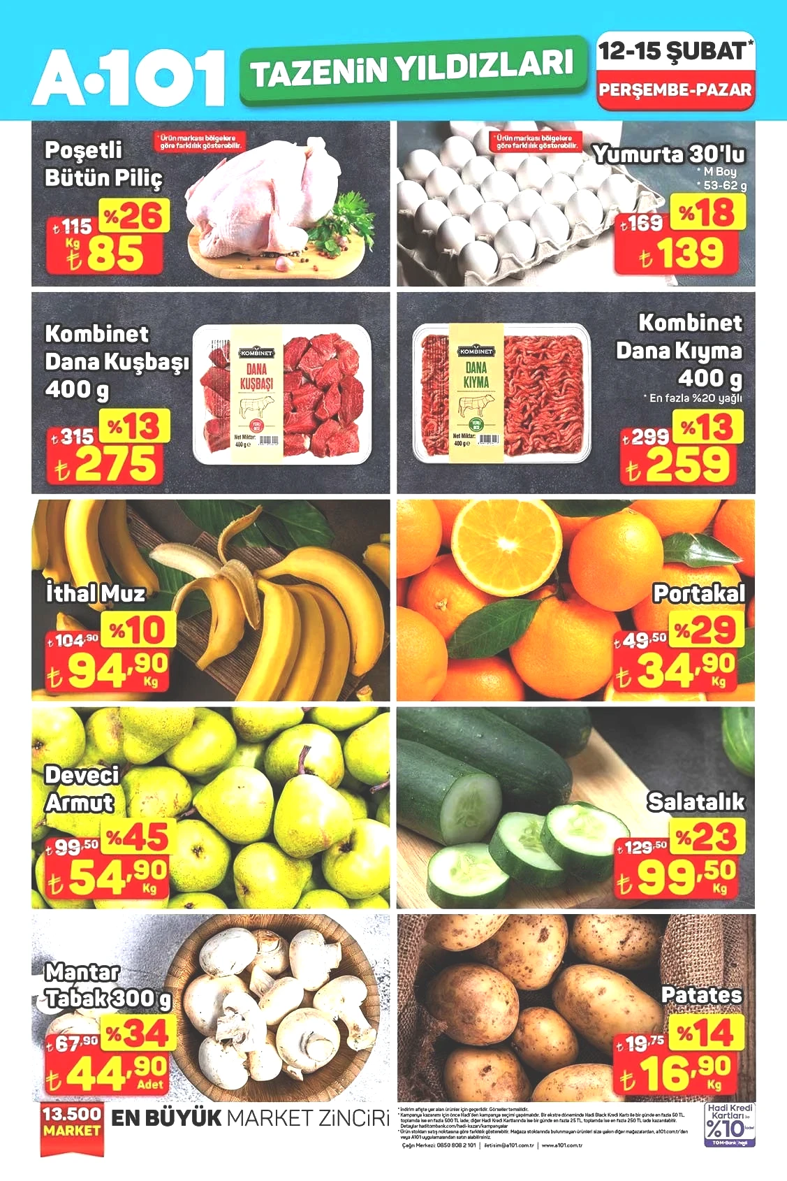 12-15 ŞUBAT A101 AKTÜEL İNDİRİMLERİ 12-15 ŞUBAT A101 AKTÜEL İNDİRİMLERİ