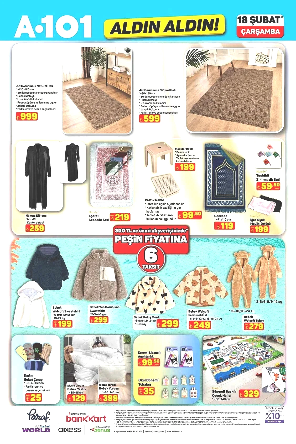 A101 ALDIN ALDIN 18 ŞUBAT AKTÜEL KATALOĞU