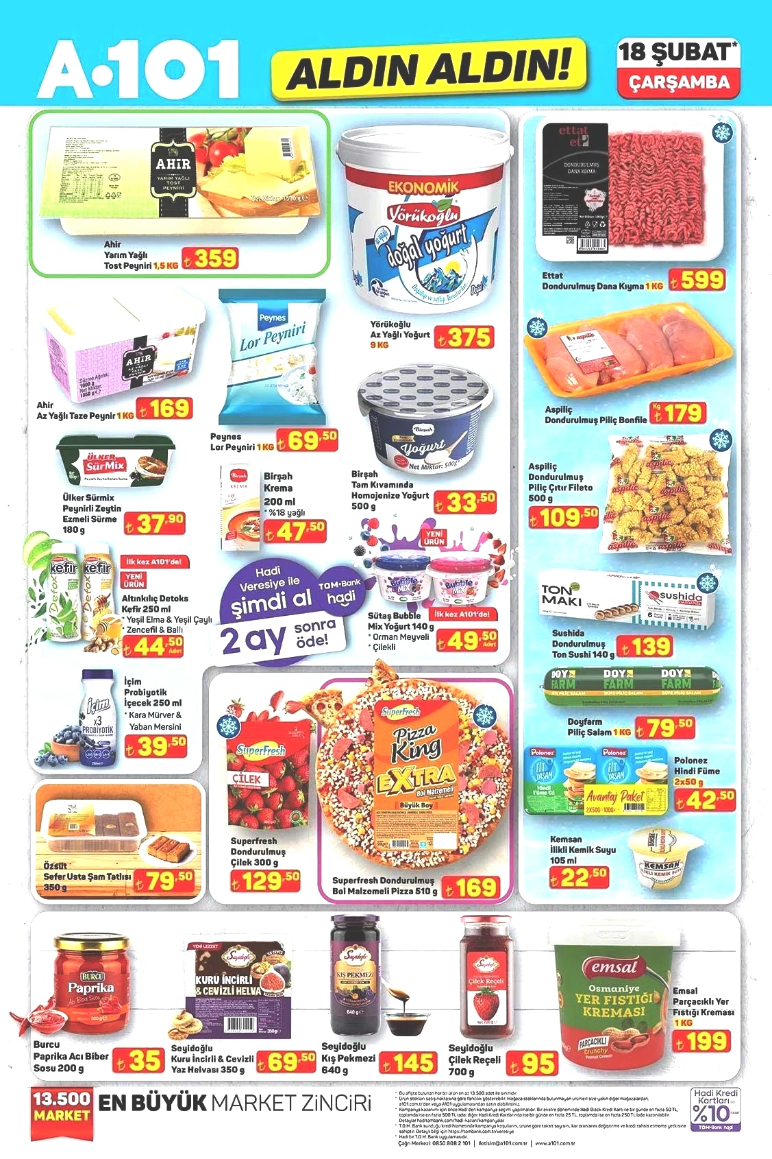 A101 ALDIN ALDIN 18 ŞUBAT AKTÜEL KATALOĞU