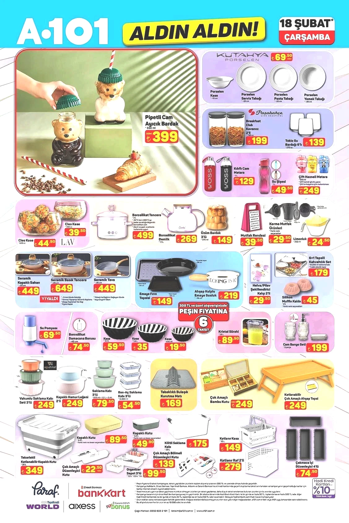 A101 ALDIN ALDIN 18 ŞUBAT AKTÜEL KATALOĞU