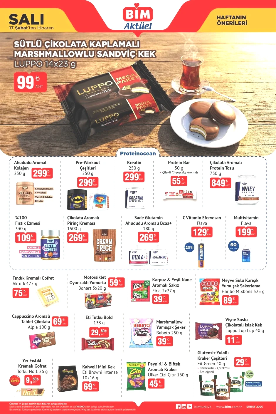 RAMAZAN BİM AKTÜEL 20 ŞUBAT 2026 KATALOĞU (YENİ ÜRÜNLER LİSTESİ TAMAMI) || Bimde bu hafta Cuma indirimleri neler Bim Bütün Piliç, Dana Baton Kavurma, Oyuncaklı Yumurta getiriyor