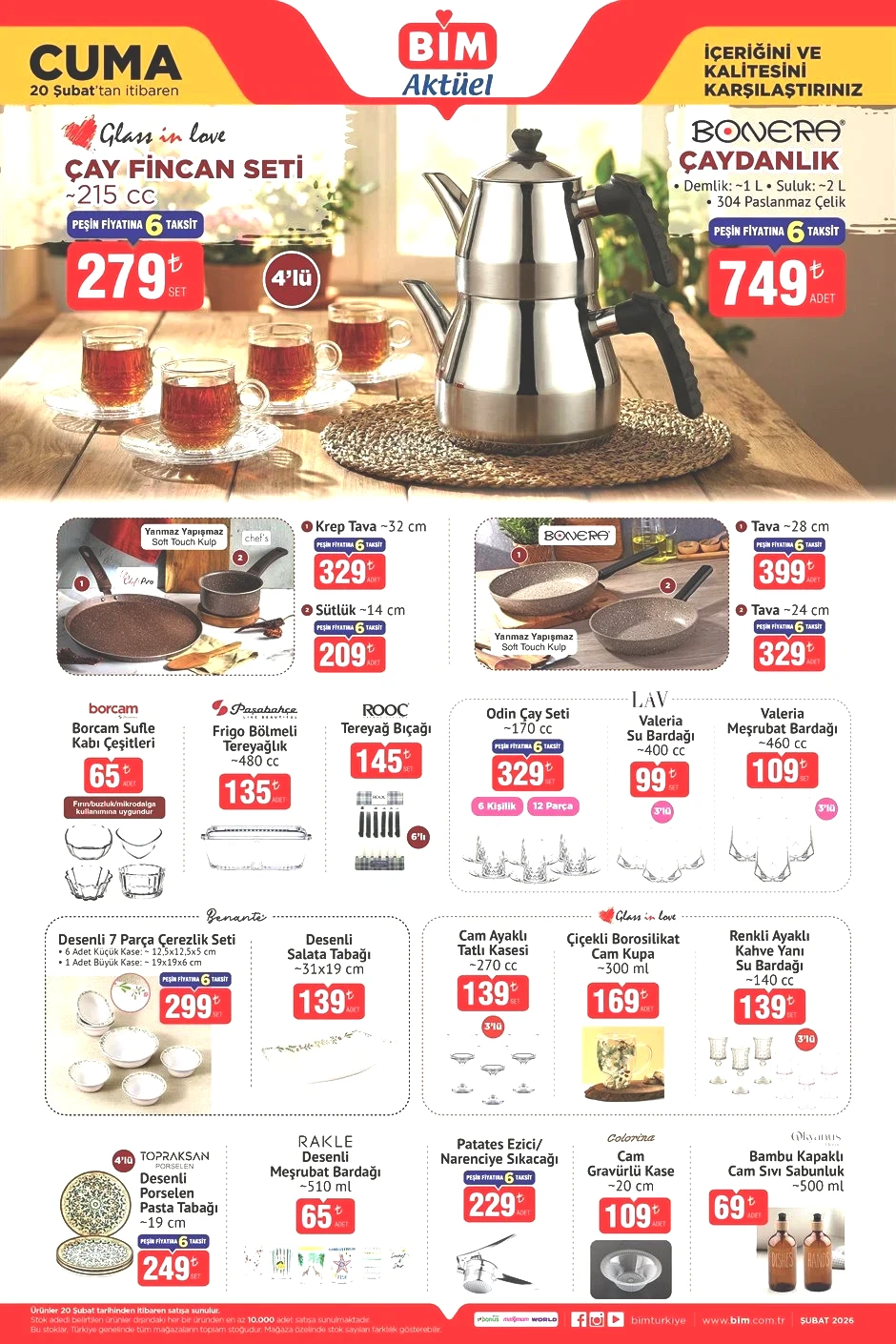 RAMAZAN BİM AKTÜEL 20 ŞUBAT 2026 KATALOĞU (YENİ ÜRÜNLER LİSTESİ TAMAMI) || Bimde bu hafta Cuma indirimleri neler Bim Bütün Piliç, Dana Baton Kavurma, Oyuncaklı Yumurta getiriyor