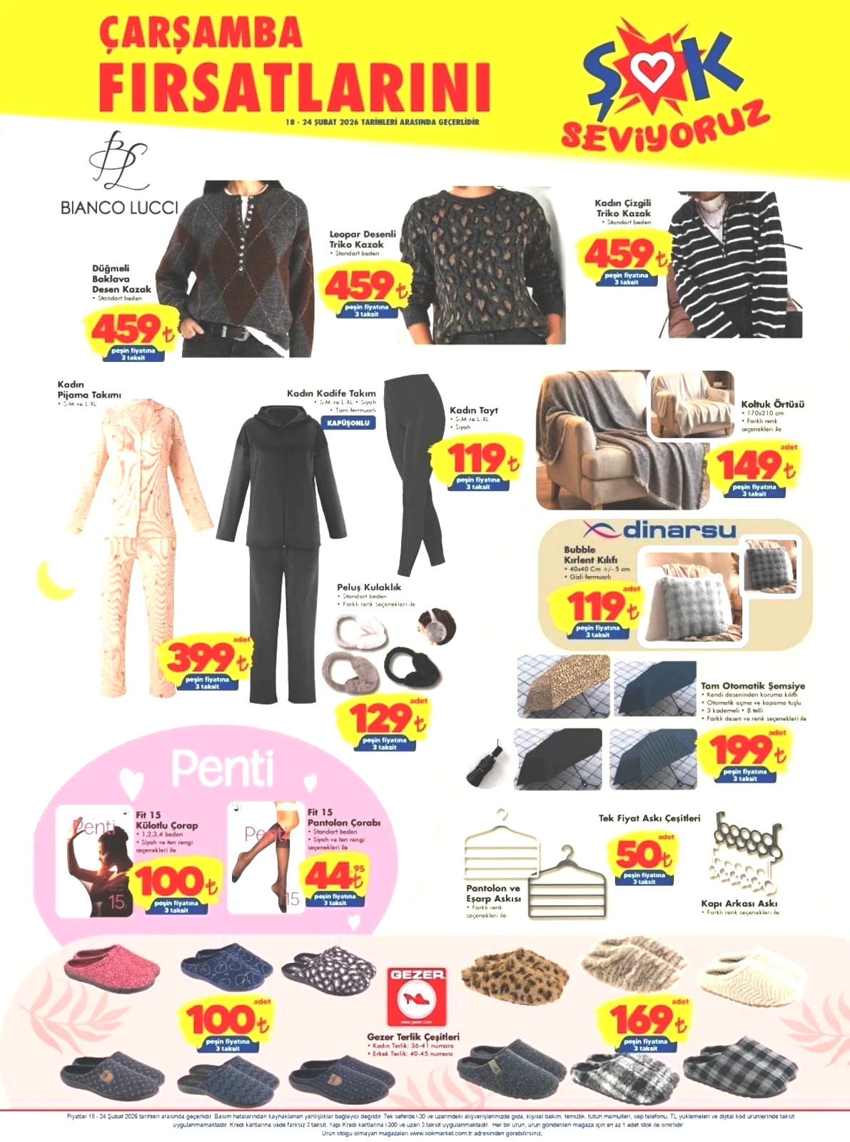 18-24 ŞUBAT ŞOK AKTÜEL KATALOĞU