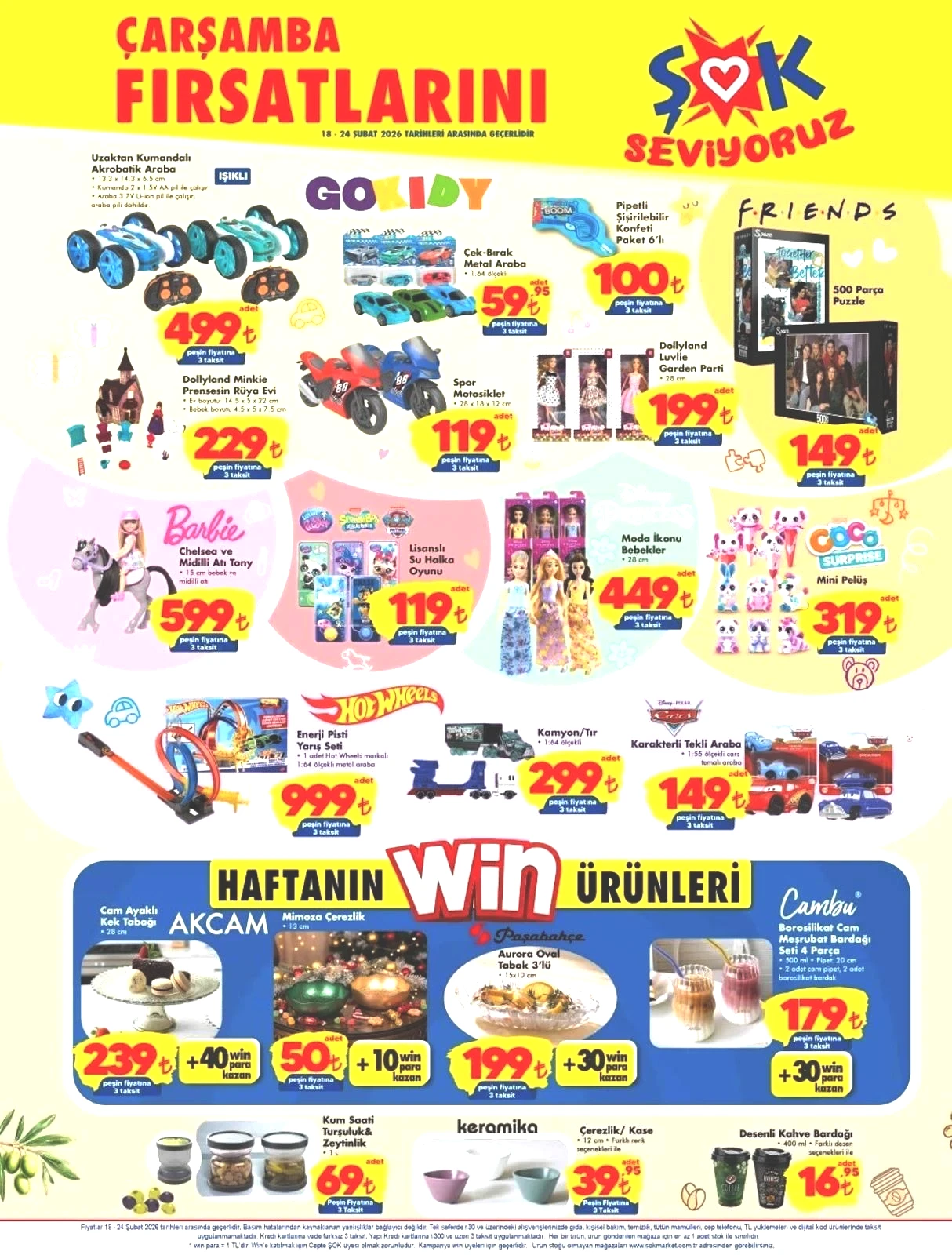 18-24 ŞUBAT ŞOK AKTÜEL KATALOĞU